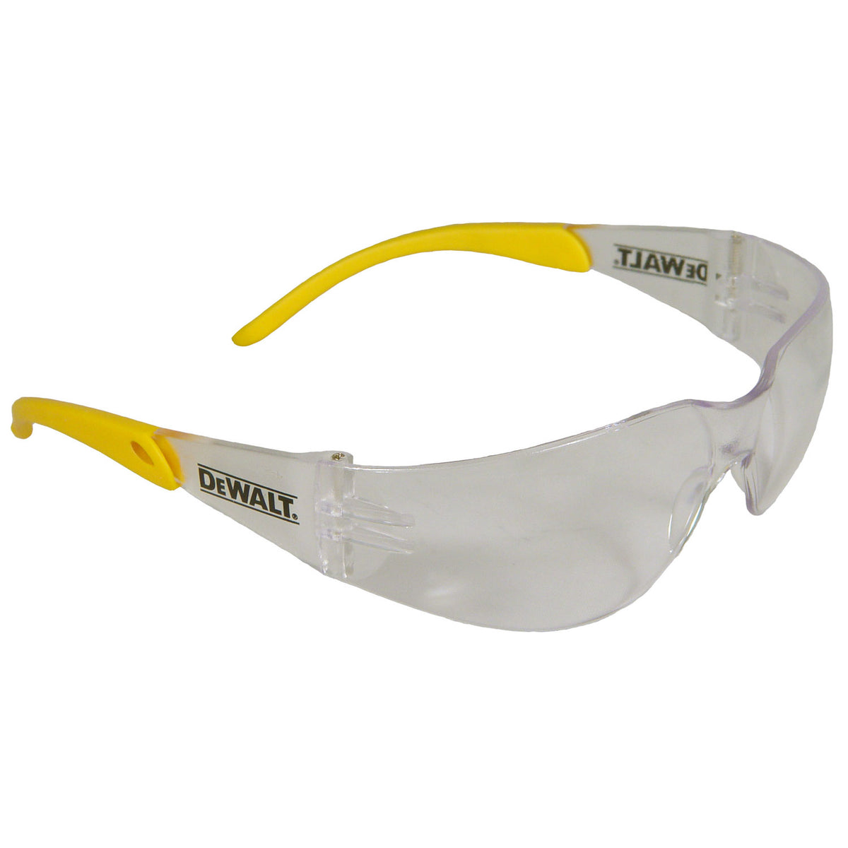DPG54 Protector™ Protective Eyewear - Clear/Yellow Frame - Clear Anti-Fog Lens