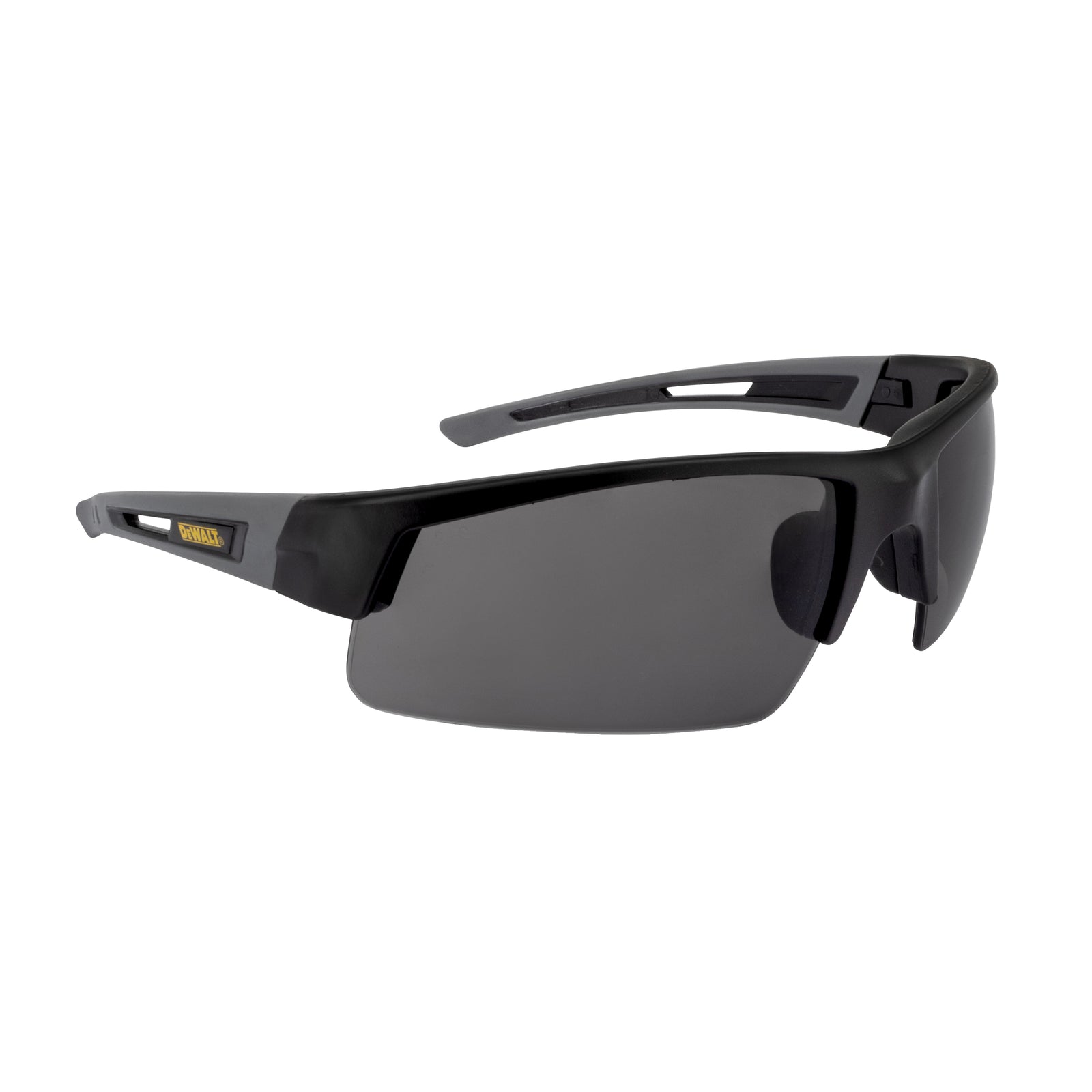 DPG100 Crosscut® Protective Eyewear - Black Frame - Smoke Lens
