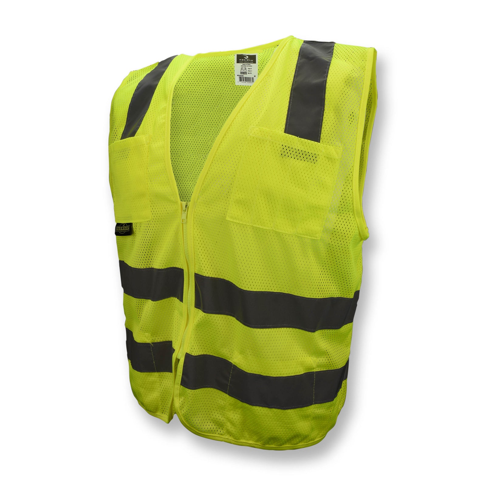 SV8 Standard Type R Class 2 Mesh Safety Vest - Green - Size 4X