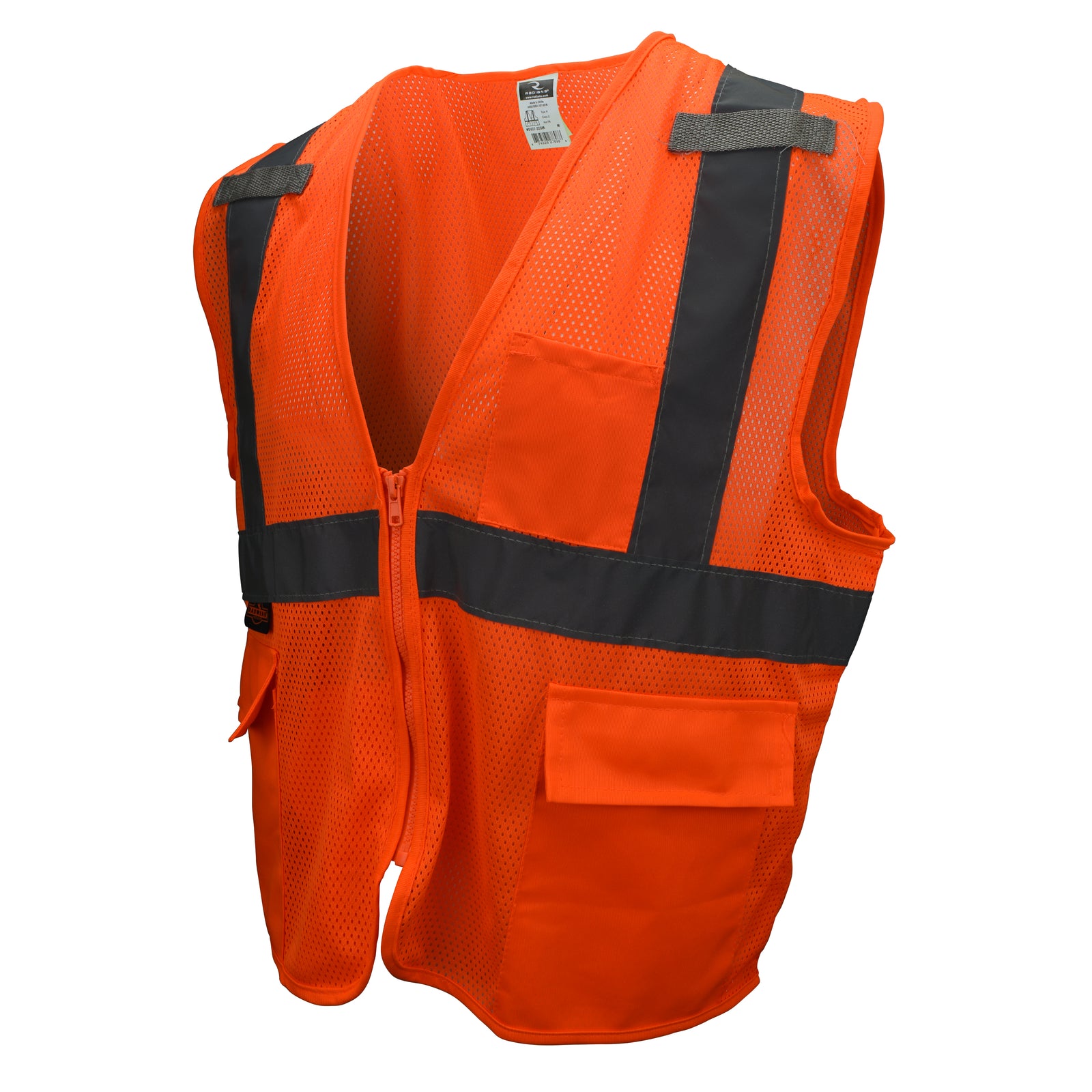 SV27 Mesh Economy Type R Class 2 Mesh Safety Vest - Orange - Size 4X