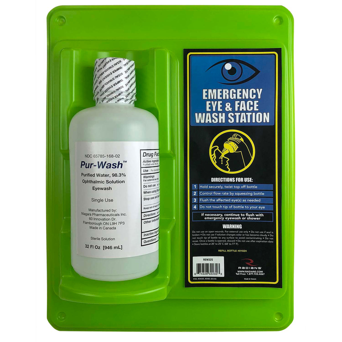 Eyewash Station - 32 oz Double