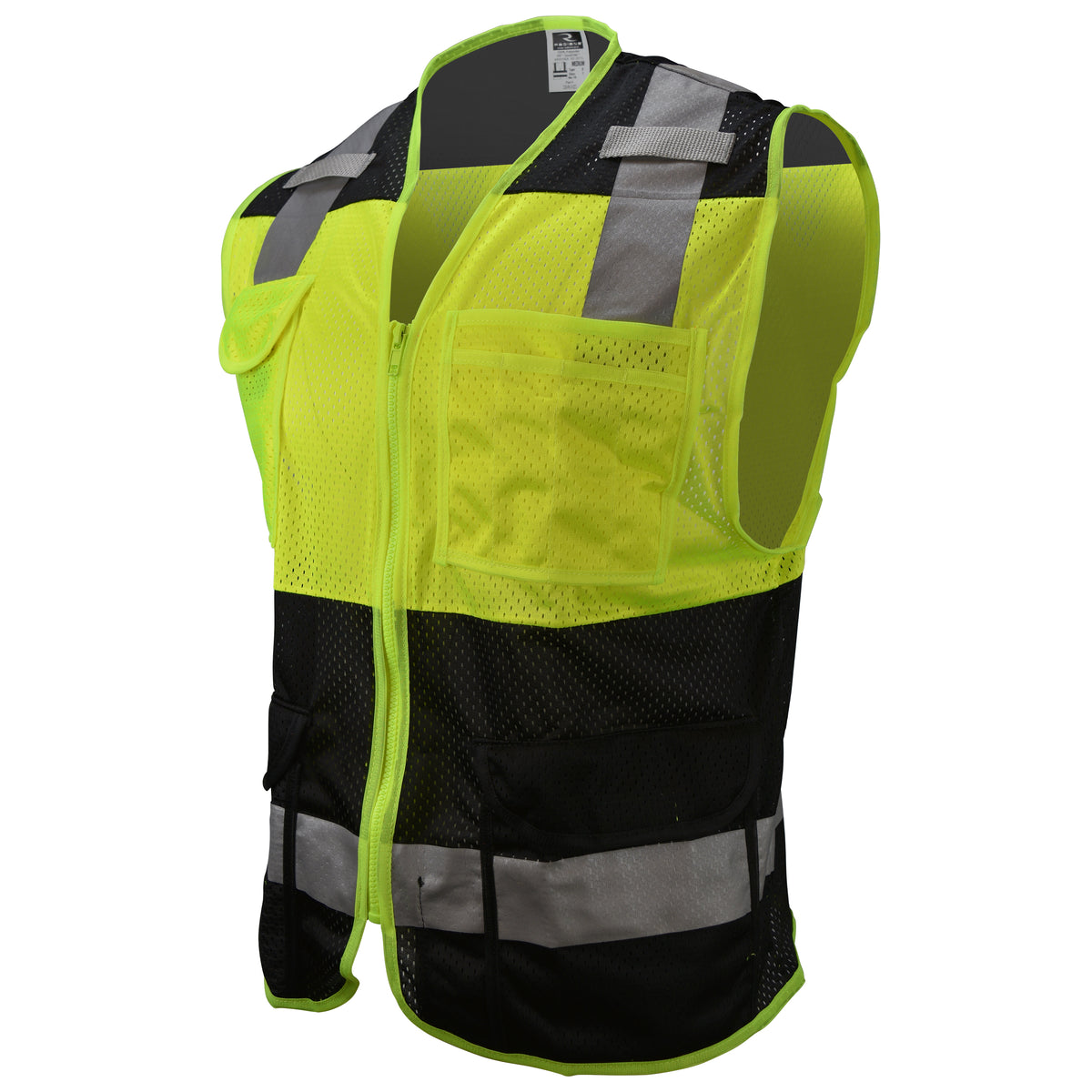 CSV6 Custom Type O Class 1 Safety Vest - Blue - Size 3X