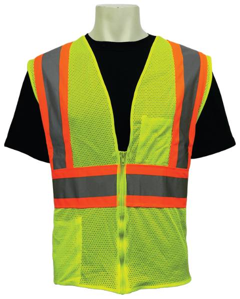 Style 1252 Safety Vest – Lightweight Visibility for Everyday Safety - 1 Box (50 pcs)