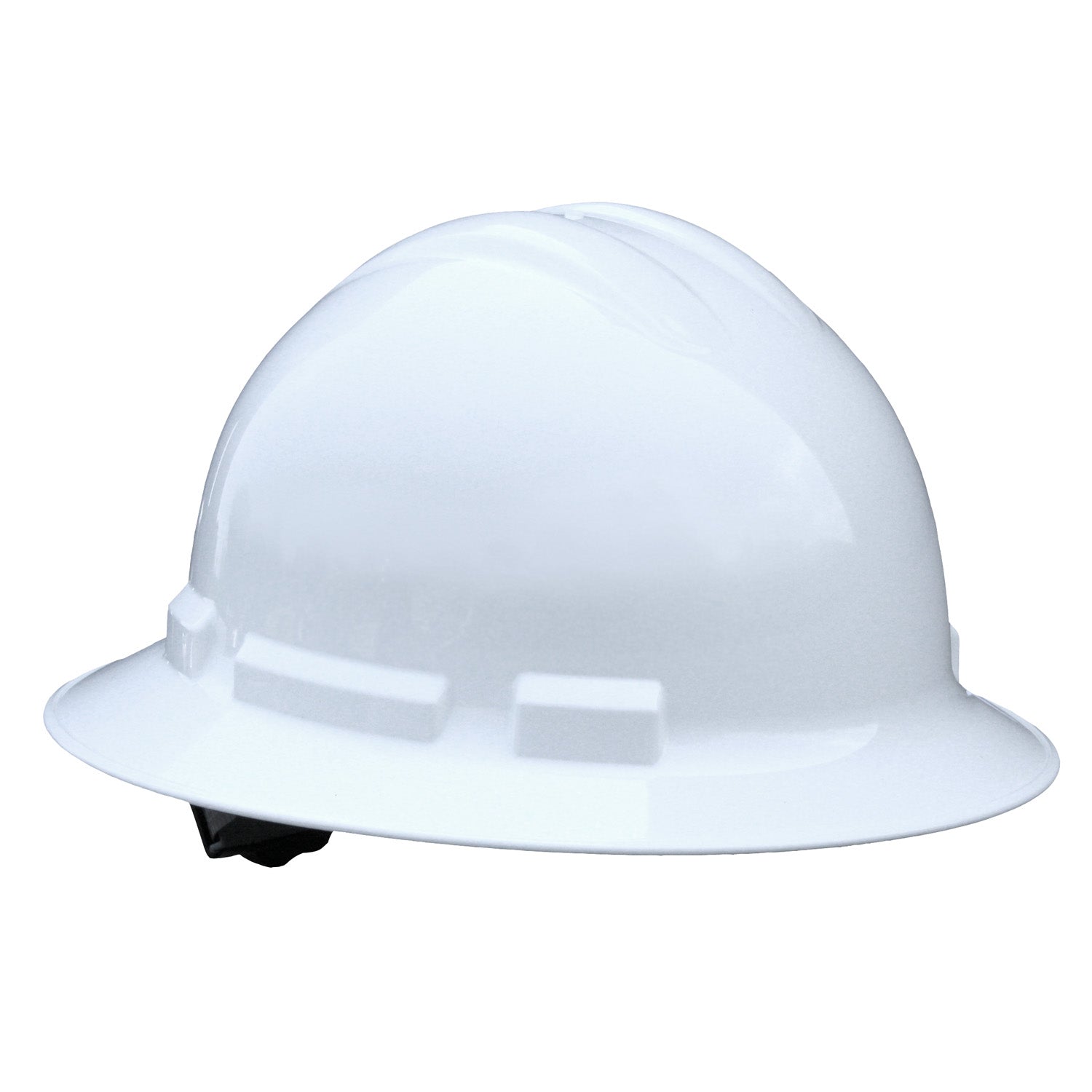 Quartz™ Full Brim 4 Point Pinlock Hard Hat - White
