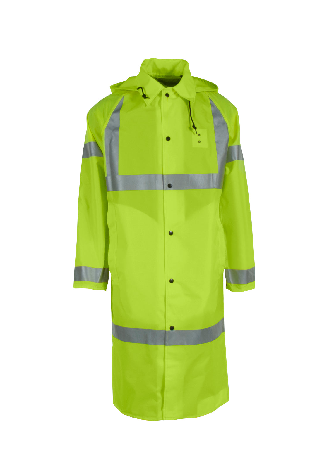 485CH Lightweight High Visibility Coat - Hi-Vis Lime - Size 2X
