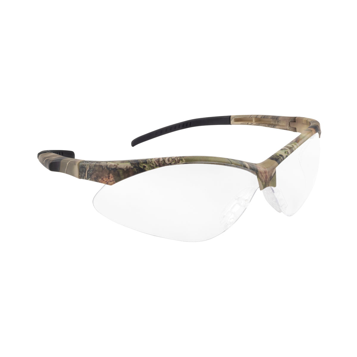 Rad-Apocalypse™ Camo Safety Eyewear - Camo Frame - Clear Anti-Fog Lens