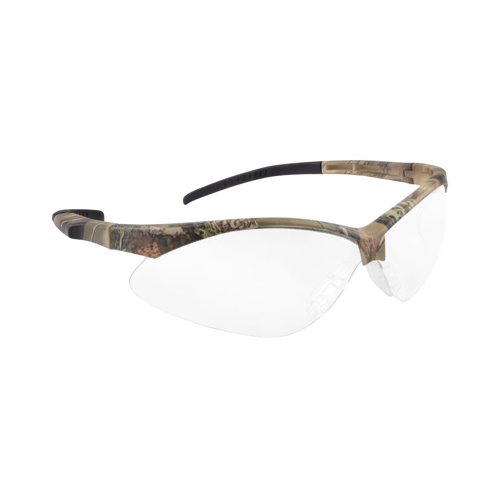 Rad-Apocalypse™ Camo Safety Eyewear - Camo Frame - Clear Anti-Fog Lens