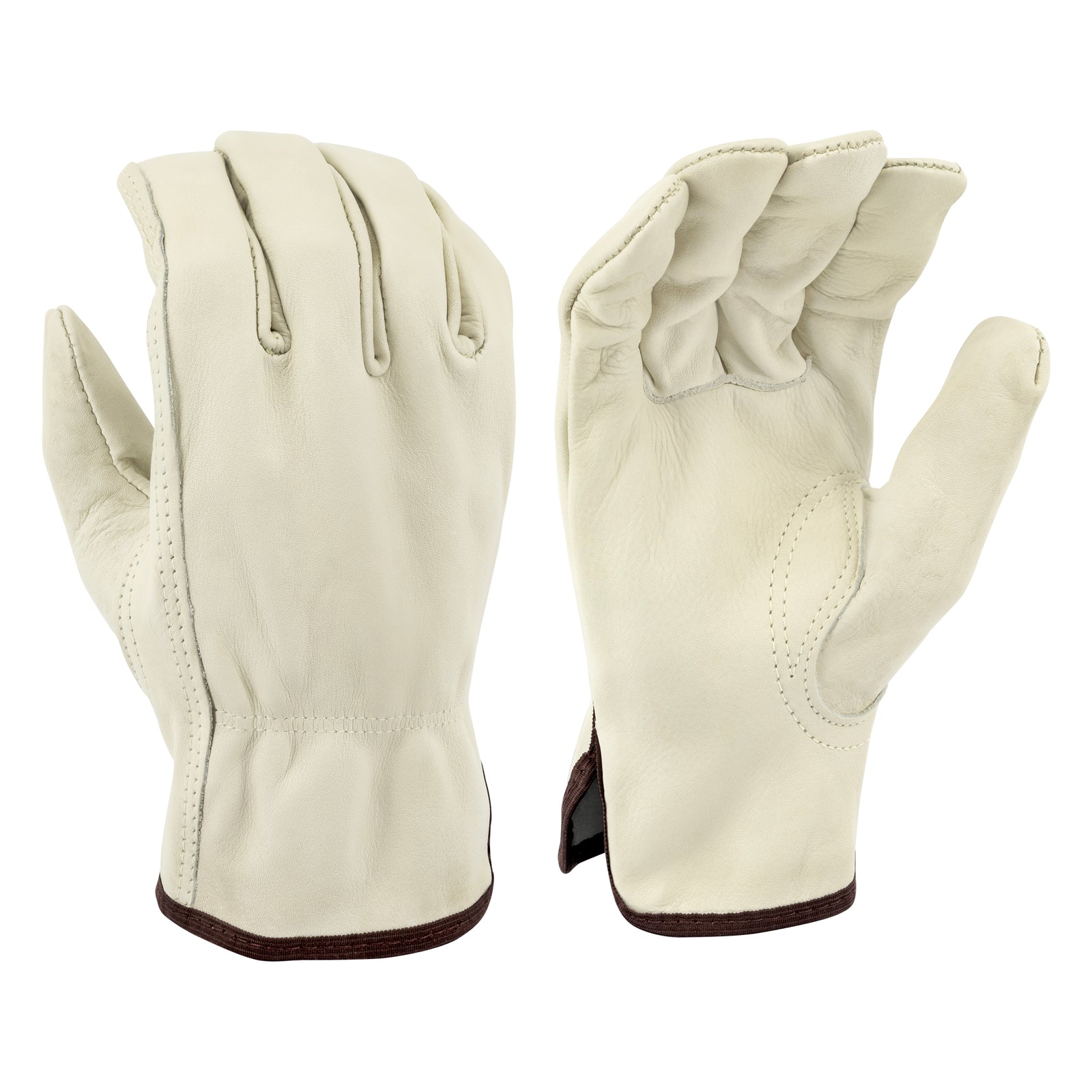 RWG4127 Value Grain Cowhide Leather Driver with Keystone Thumb - Size S
