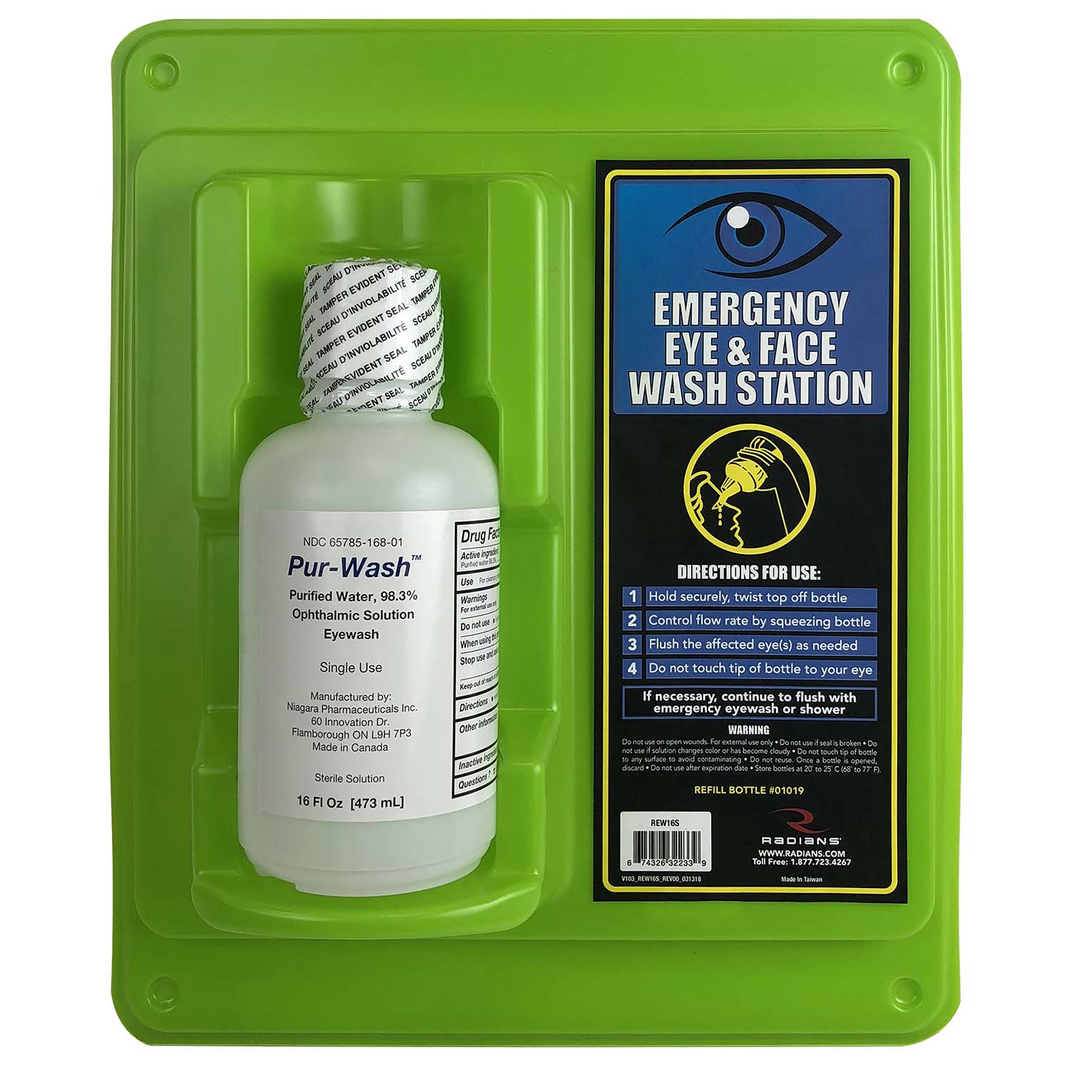 Eyewash Station - 32 oz Double
