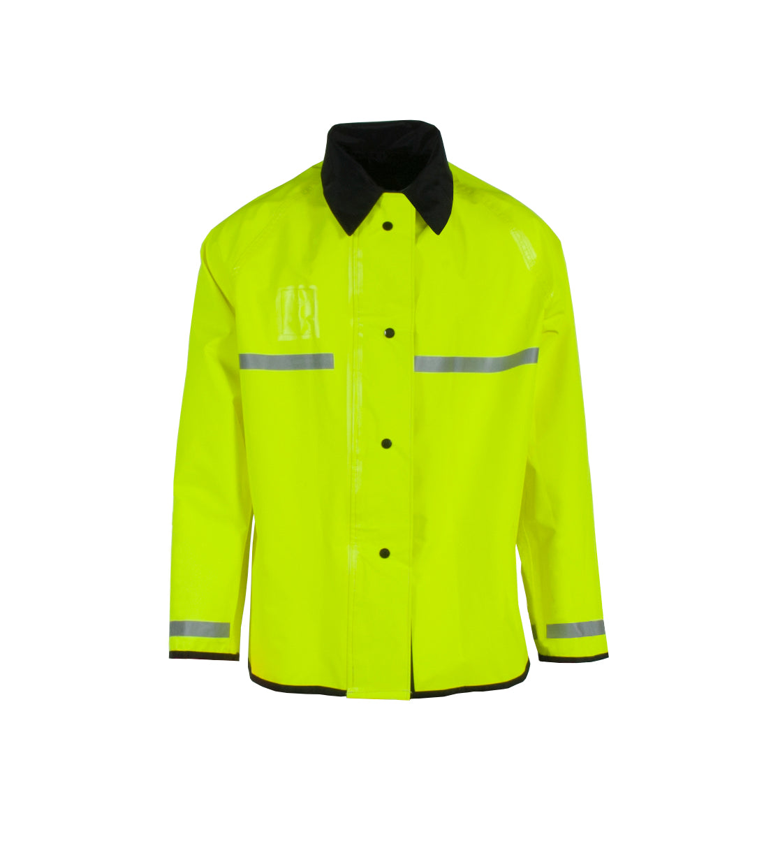 475RJH3M Duty Reversible Jacket with 3M Reflective Taping - Hi-Vis Lime/Black - Size L