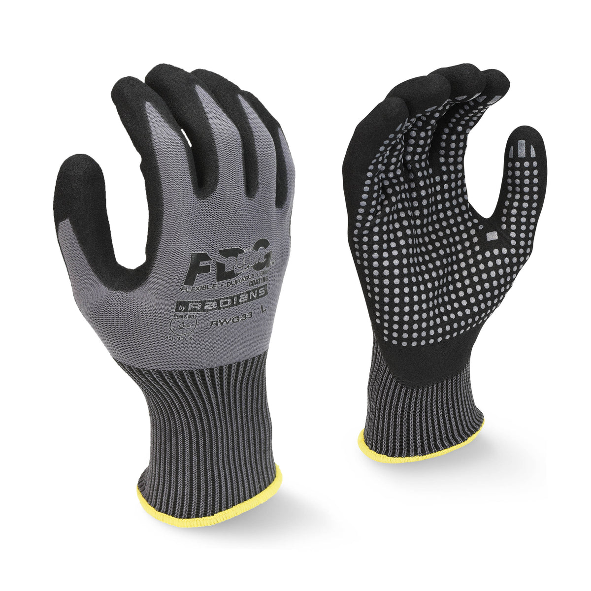 RWG33 FDG Palm Coating with Nitrile Dots Work Glove - Size M