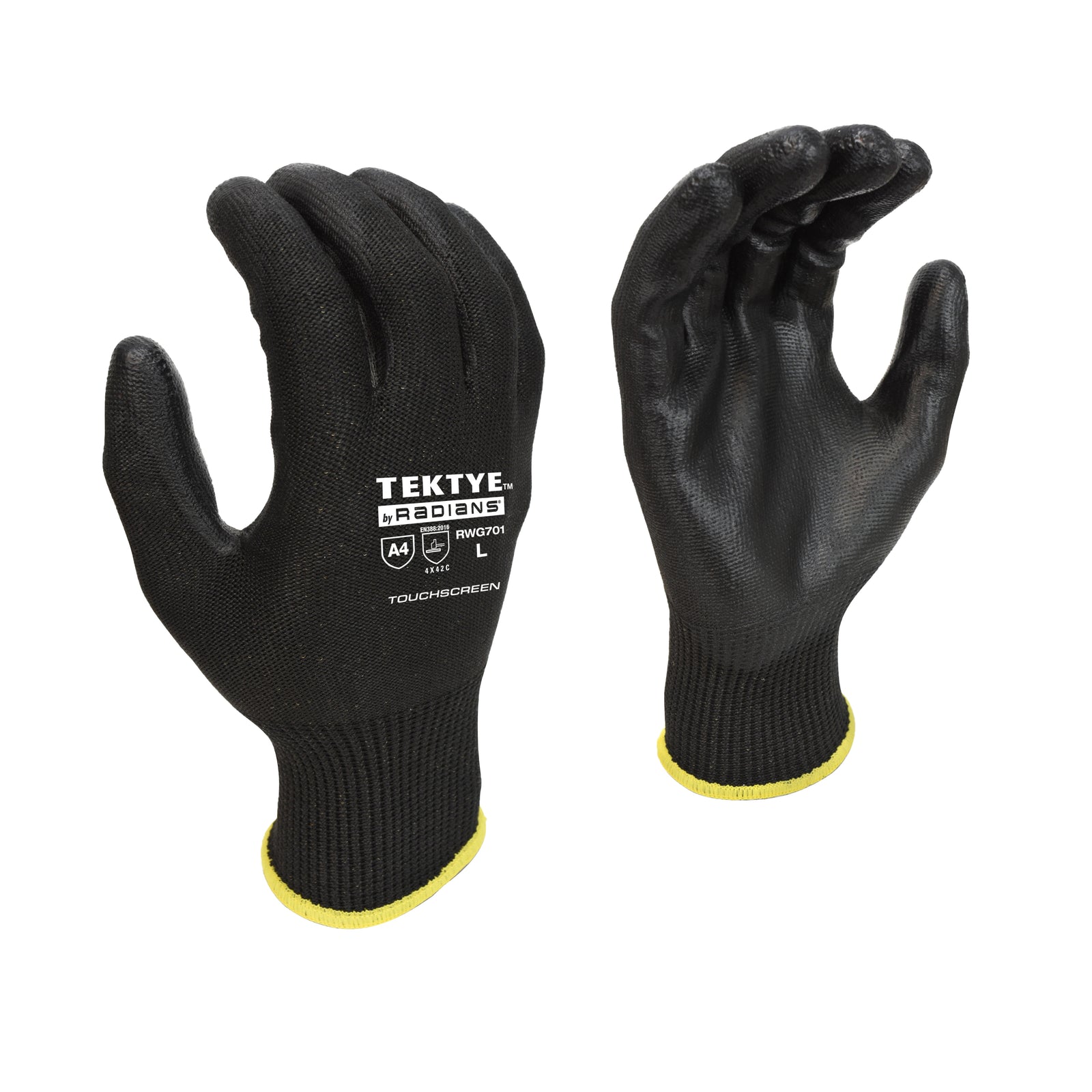RWG701 TEKTYE® A4 Touchscreen Cut Protective Work Glove - Size M