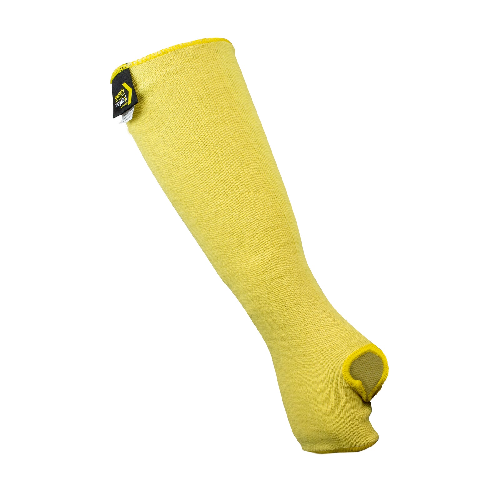 RAD52K 2-Ply Kevlar® A3 Cut Protection Sleeve 14" Length with Thumb Slot