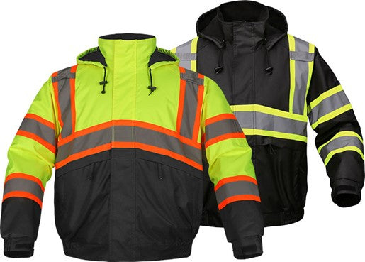 Ripstop Winter Bomber Jacket | Durable & Insulated Outerwear - BRITE SAFETY