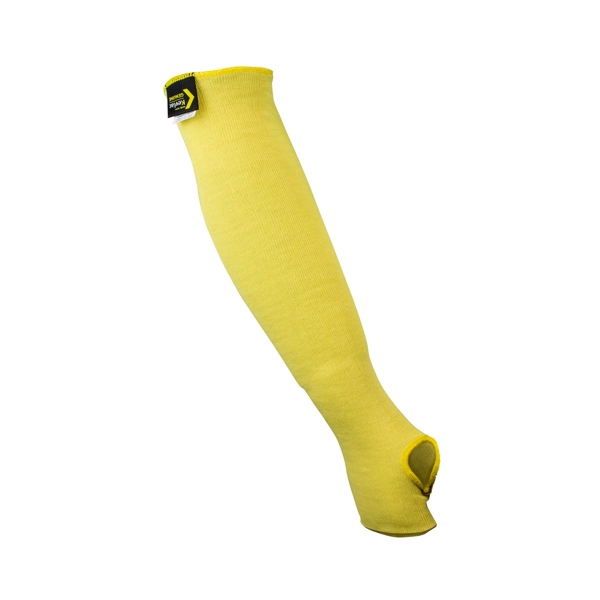 RAD52K 2-Ply Kevlar® A3 Cut Protection Sleeve 18" Length with Thumb Slot
