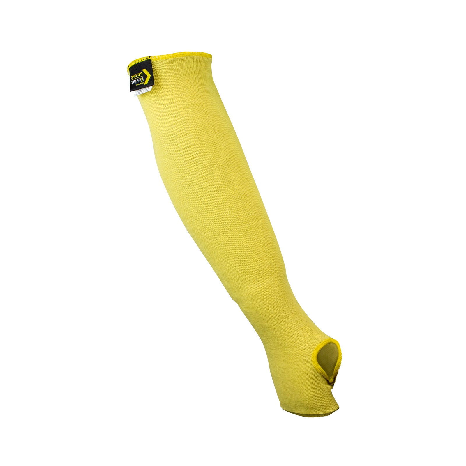 RAD52K 2-Ply Kevlar® A3 Cut Protection Sleeve 18" Length with Thumb Slot