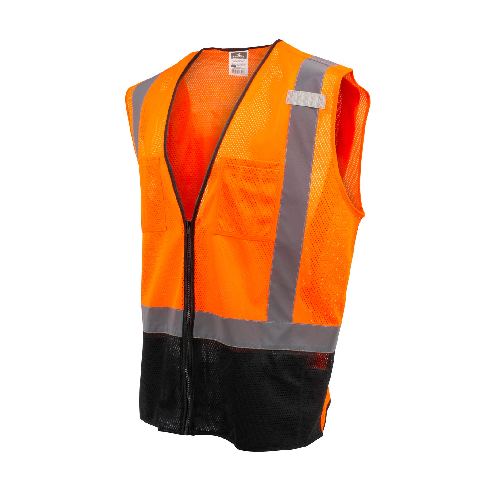SV54B Color-Blocked Vest - Hi-Vis Green - Size 3X