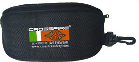Eyewear Zippered Pouch - Black