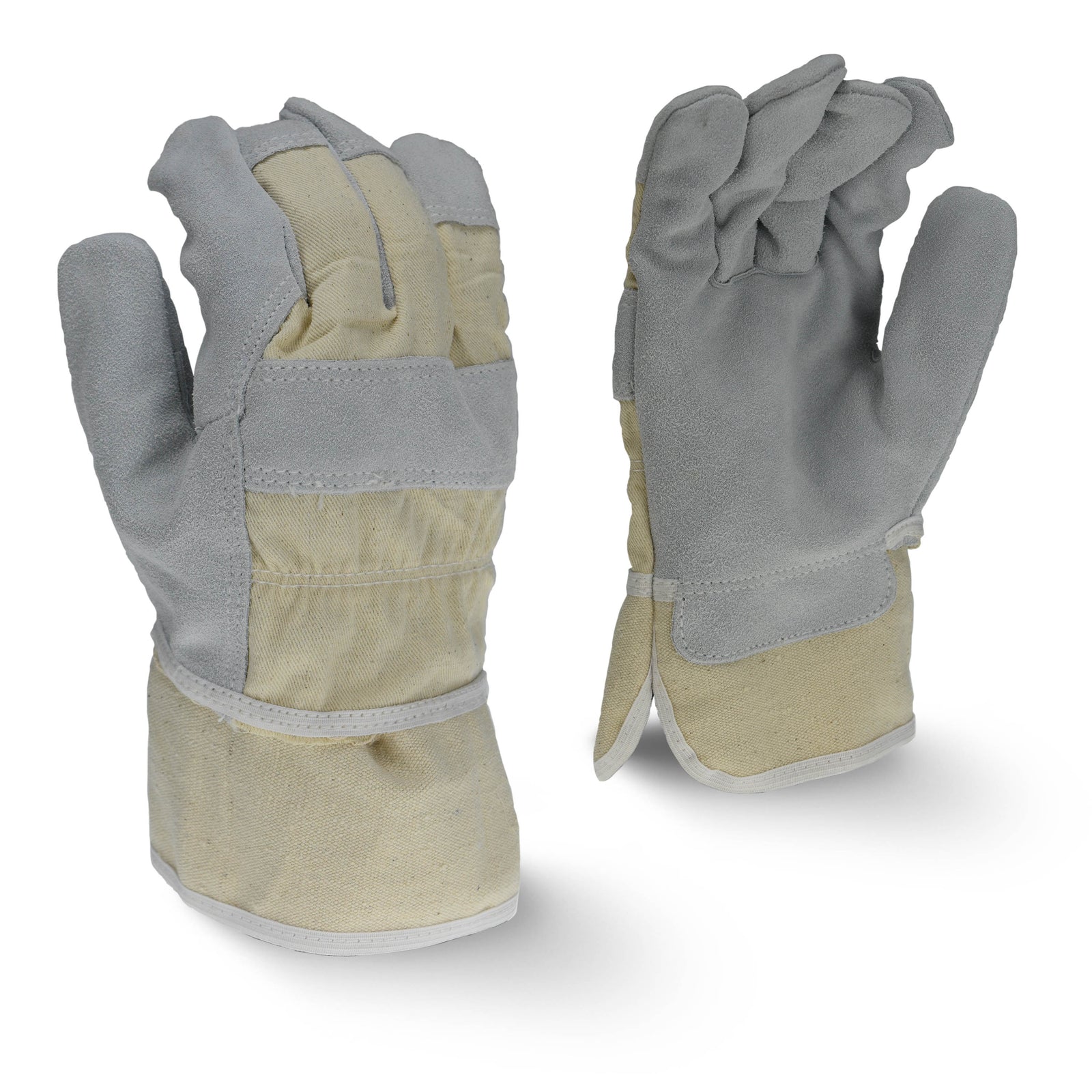 RWG3200W Regular Shoulder Gray Split Cowhide Leather Glove - Size 2X