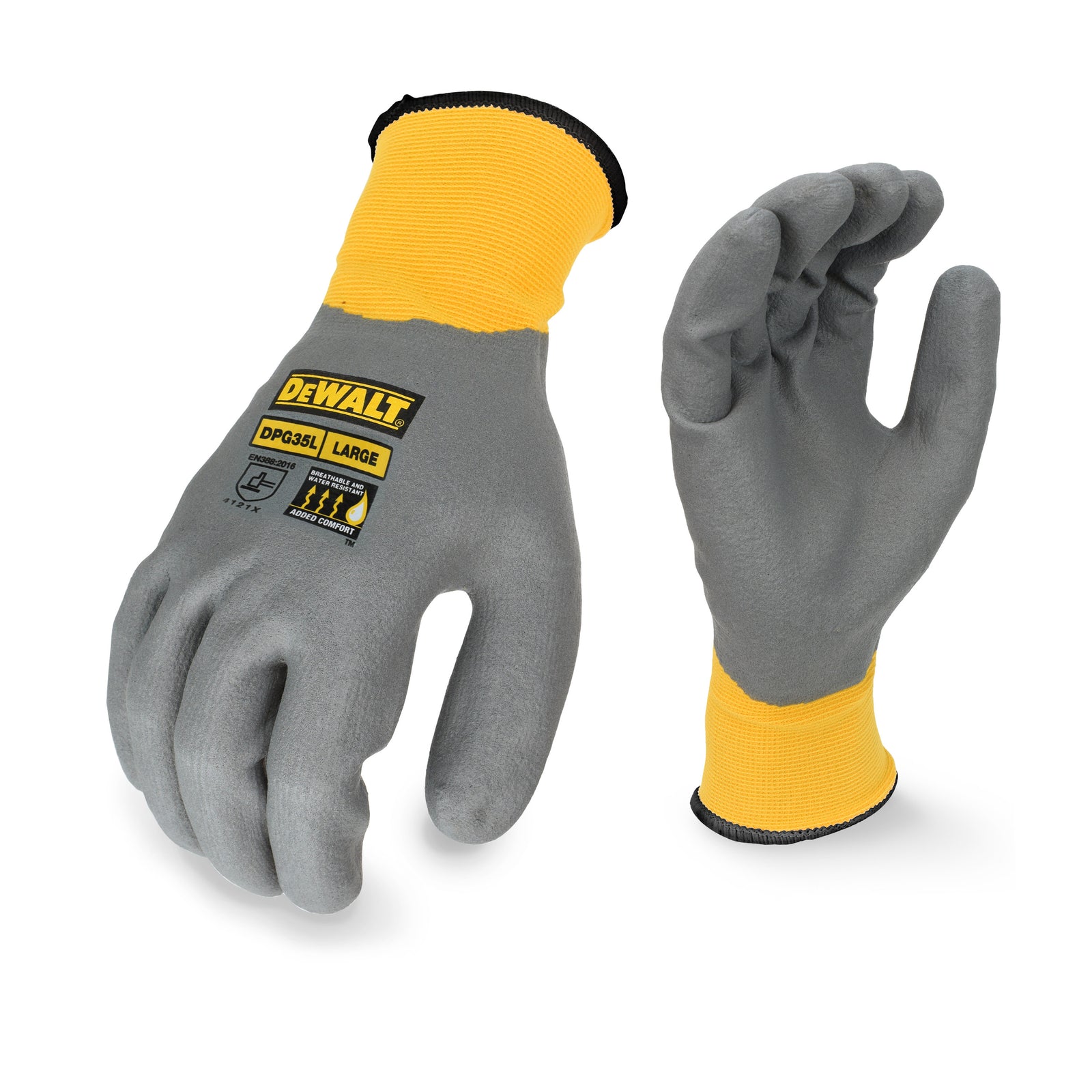 DPG35 Full Dip Water Resistant Breathable Work Glove - Size XL
