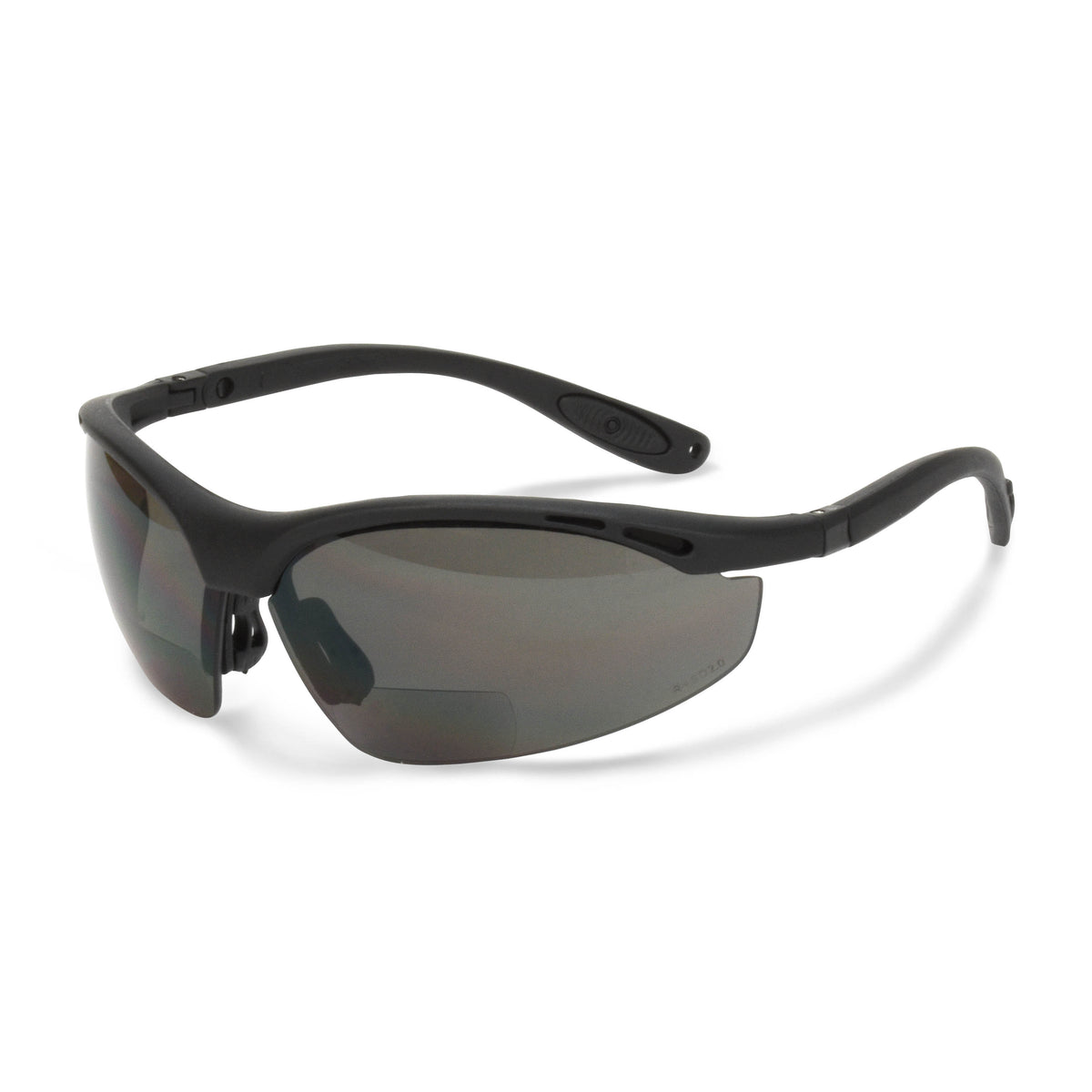 Cheaters® Magnifier Safety Eyewear - Black Frame - Clear Lens - 3.0 Diopter