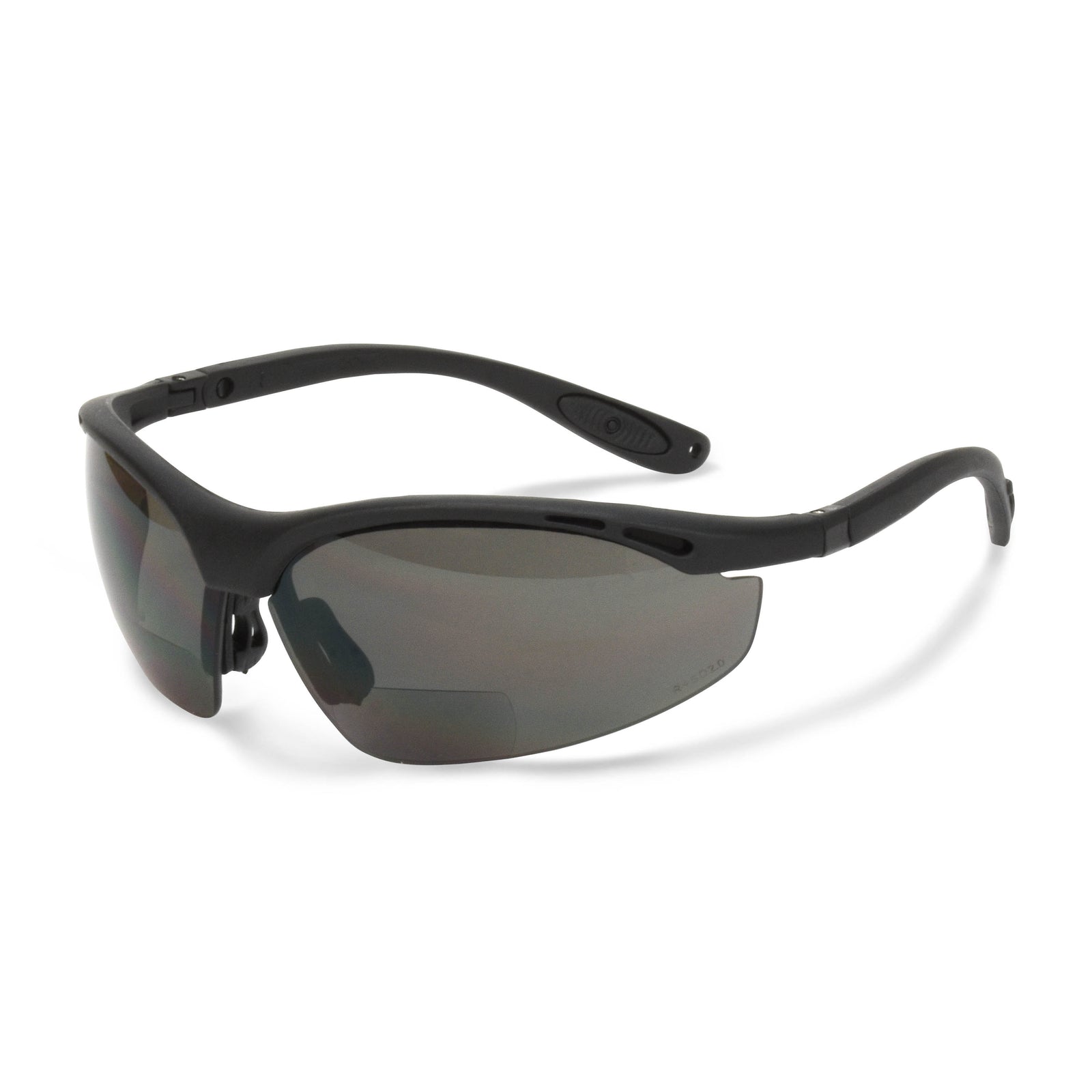 Cheaters® Magnifier Safety Eyewear - Black Frame - Clear Lens - 3.0 Diopter