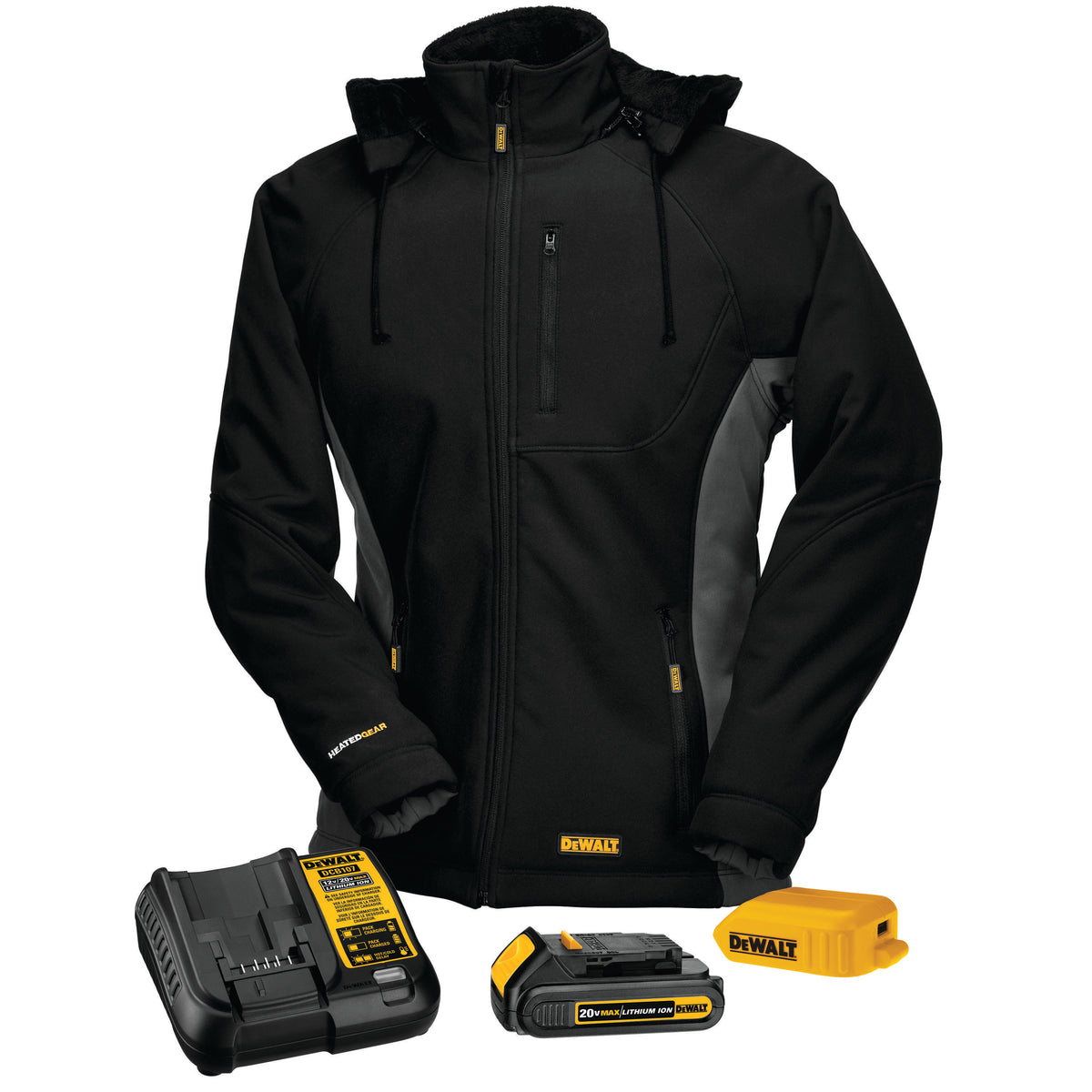 DCHJ066 Women's Heated Soft Shell Coat Kit - Size S