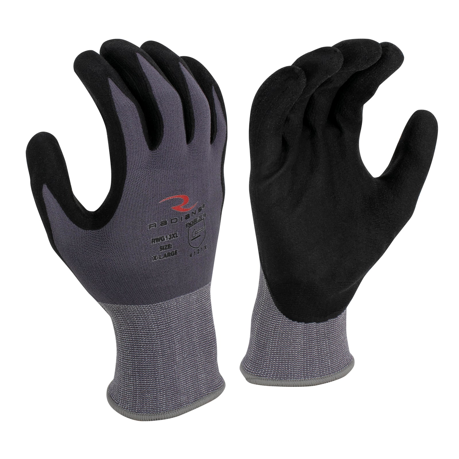 RWG13 Nylon Shell Foam Nitrile Gripper Glove - Size M