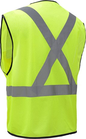 Premium Class 2 Utility Safety Vest w/X Back