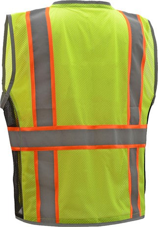 Class 2 Hype-Lite Safety Vest w/Black Side