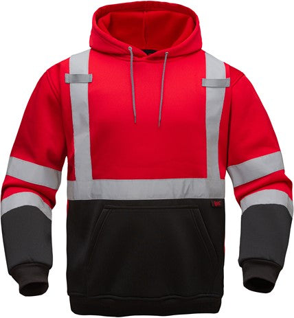 Non-ANSI Pullover Sweatshirt with Reflective Tape