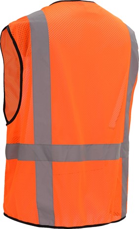 Premium Class 2 Multi-Purpose Mesh Zipper 6 Pockets Vest