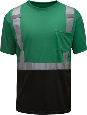 Non-ANSI Short Sleeve Shirt with Reflective Tape