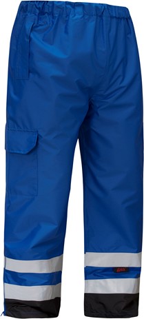 Non-ANSI Multi Color Premium Rain Pants with Black Bottom