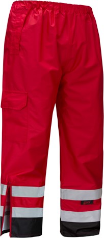 Non-ANSI Multi Color Premium Rain Pants with Black Bottom