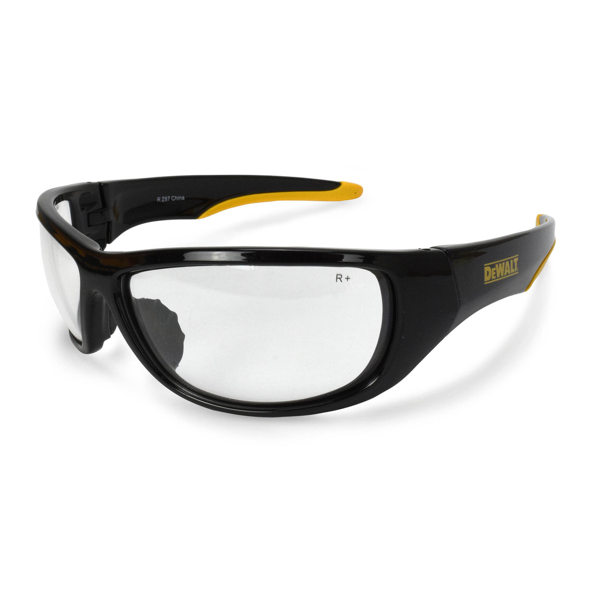DPG94 Dominator™ Protective Eyewear - Black/Yellow Frame - Gradient Lens