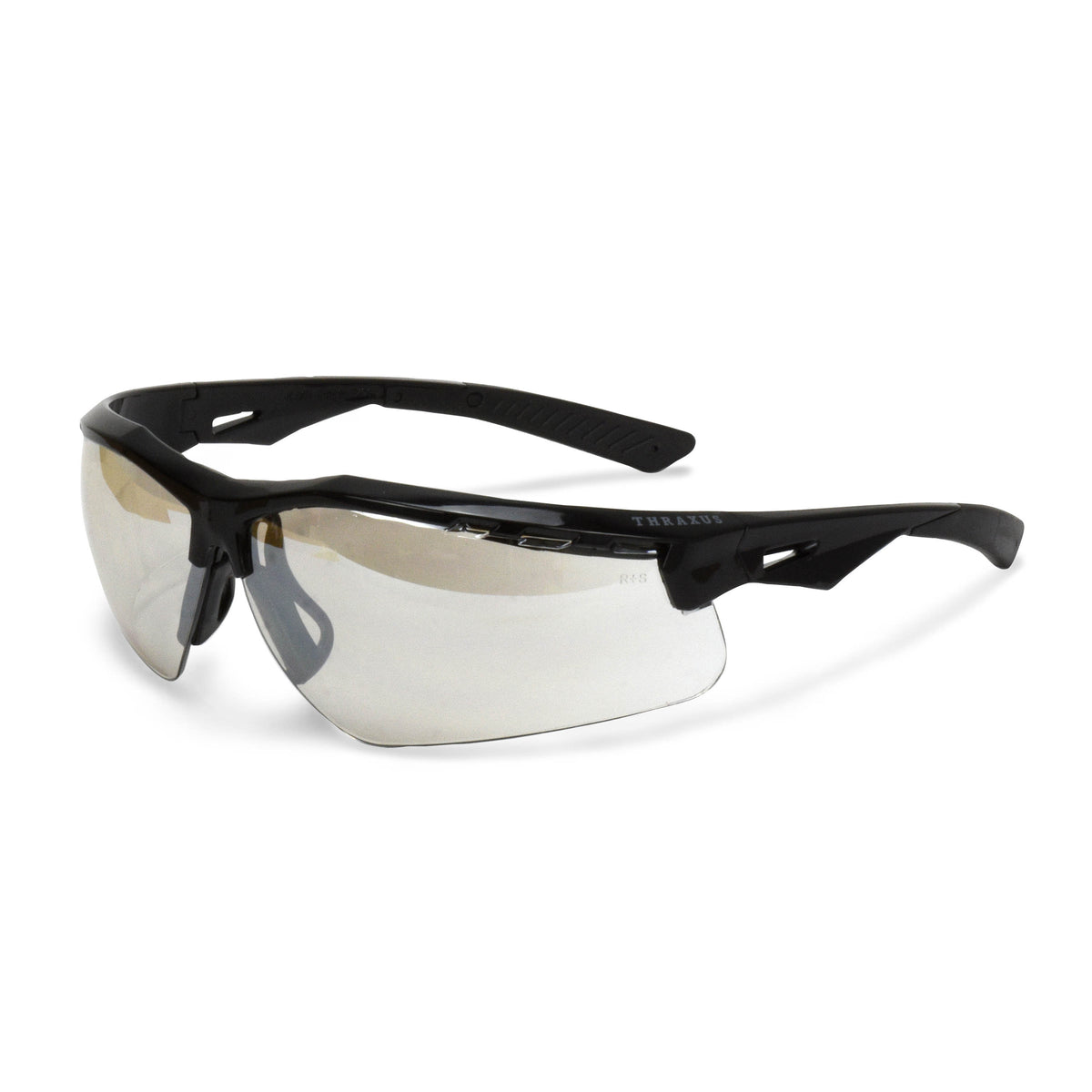Thraxus™ Safety Eyewear- Gun Metal Frame - Smoke Lens
