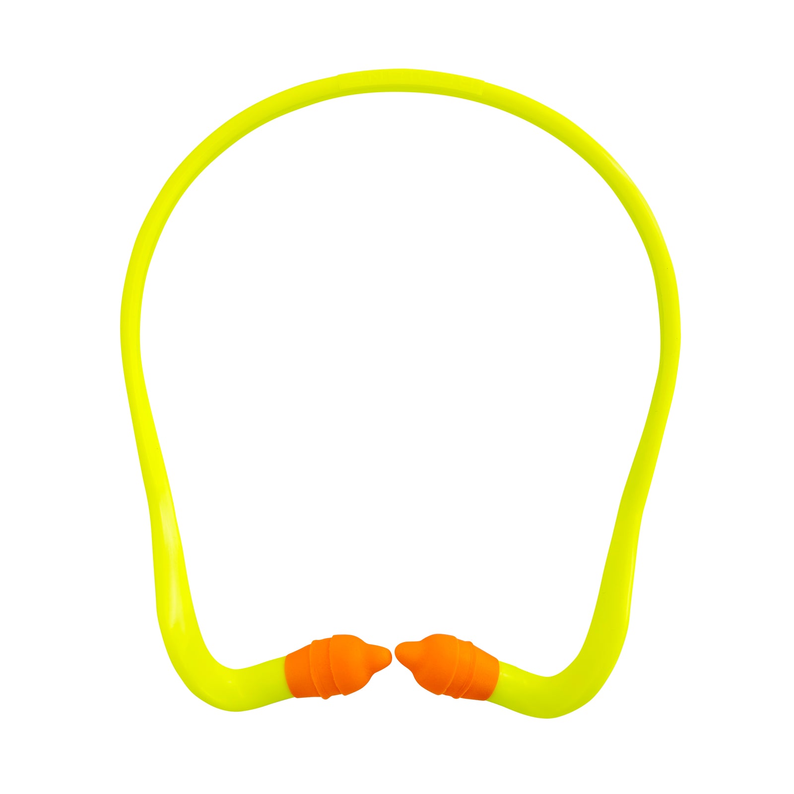 Rad-Band™ 2 Banded Earplugs - Orange Band / Orange Pods