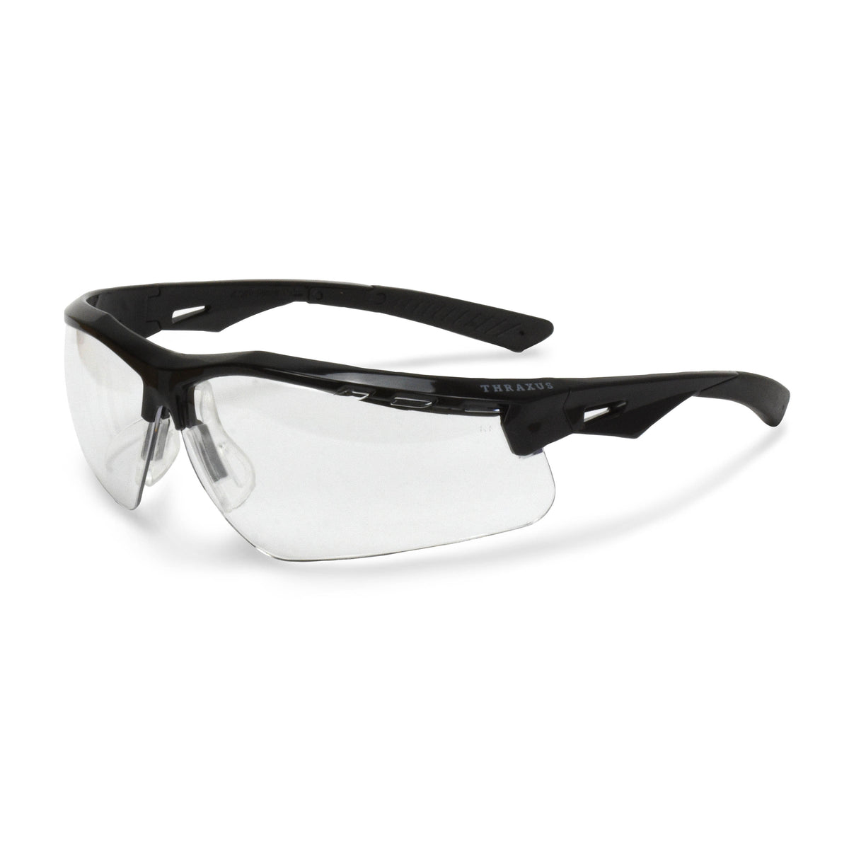 Thraxus™ Safety Eyewear- Gun Metal Frame - Smoke Lens