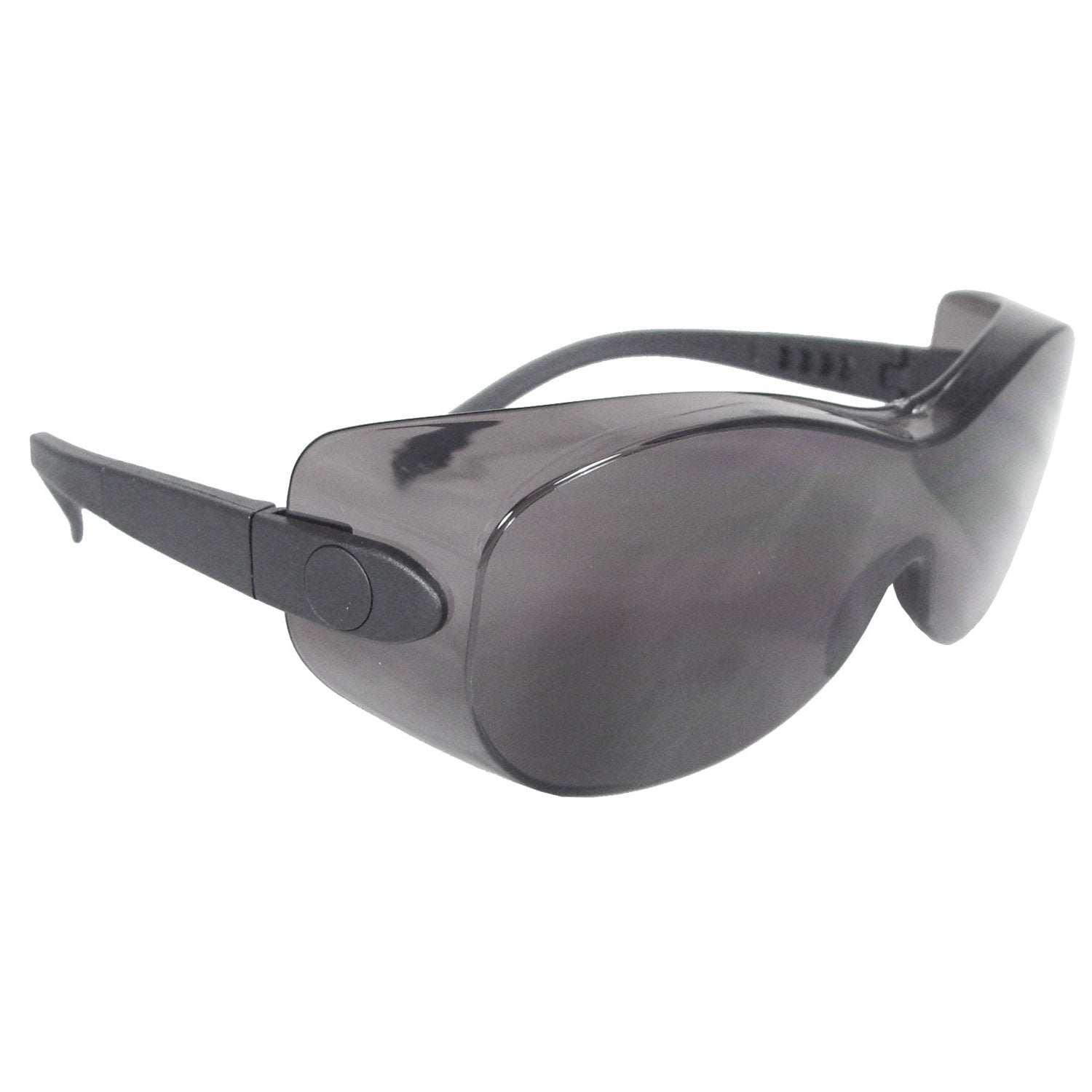 Sheath™ OTG Safety Eyewear - Black Frame - Smoke Lens