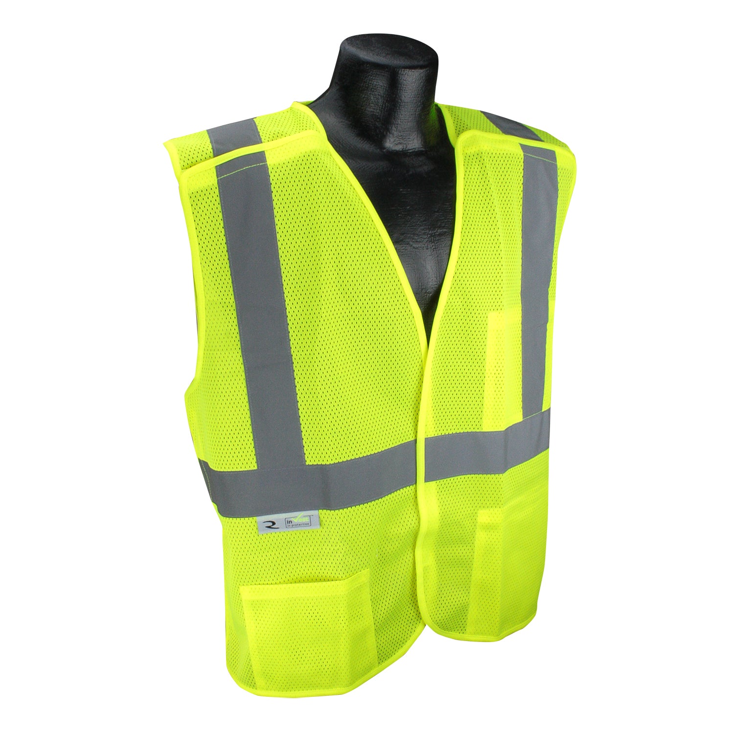 SV4X Economy Mesh X-Back Type R Class 2 Breakaway Safety Vest - Orange - Size XL