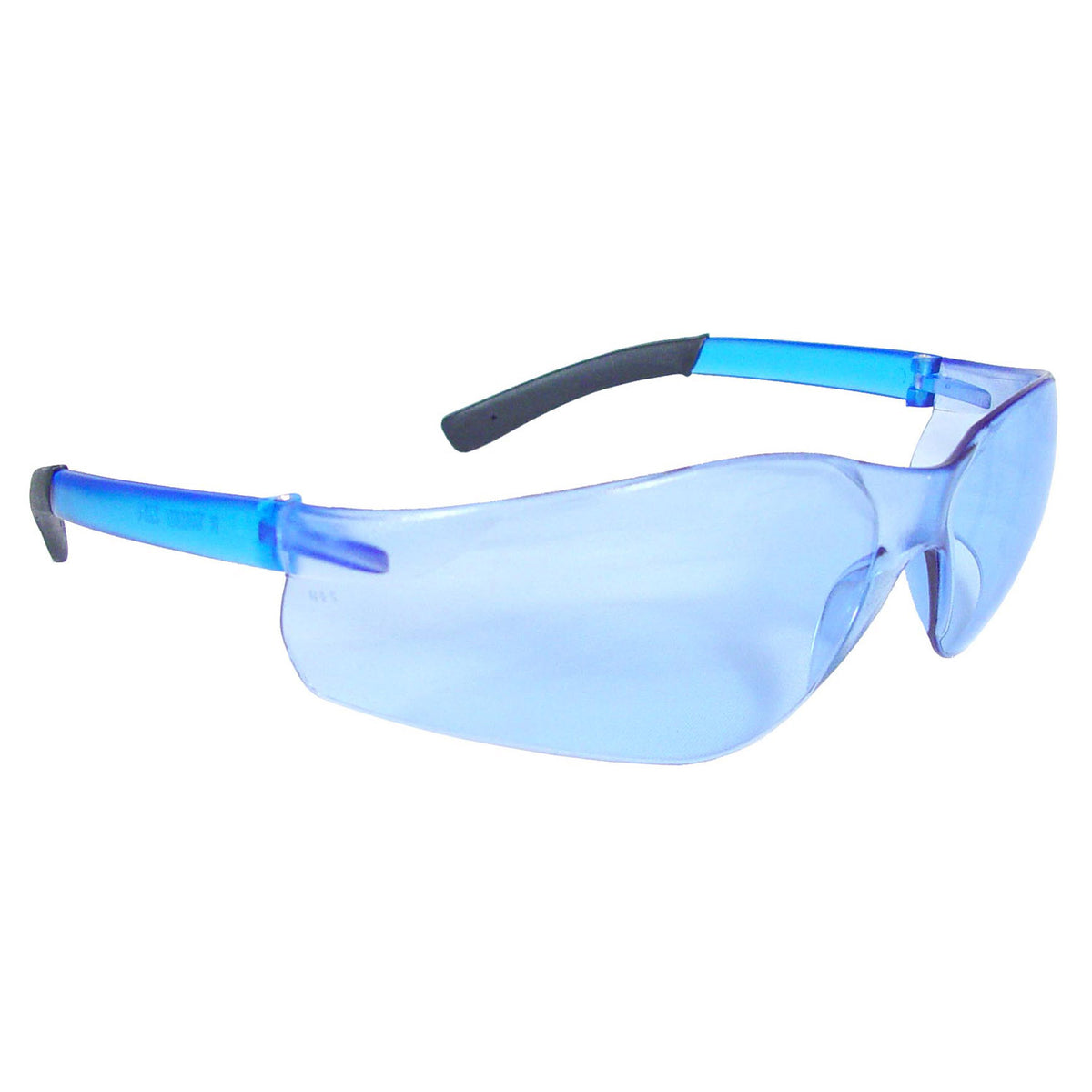 Rad-Atac™ Safety Eyewear - Blue Mirror Frame - Blue Mirror Lens