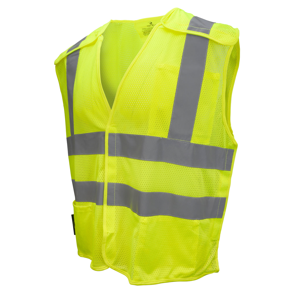 SV45-2 Type R Class 2 Self Extinguishing Mesh Breakaway Vest - Green - Size L