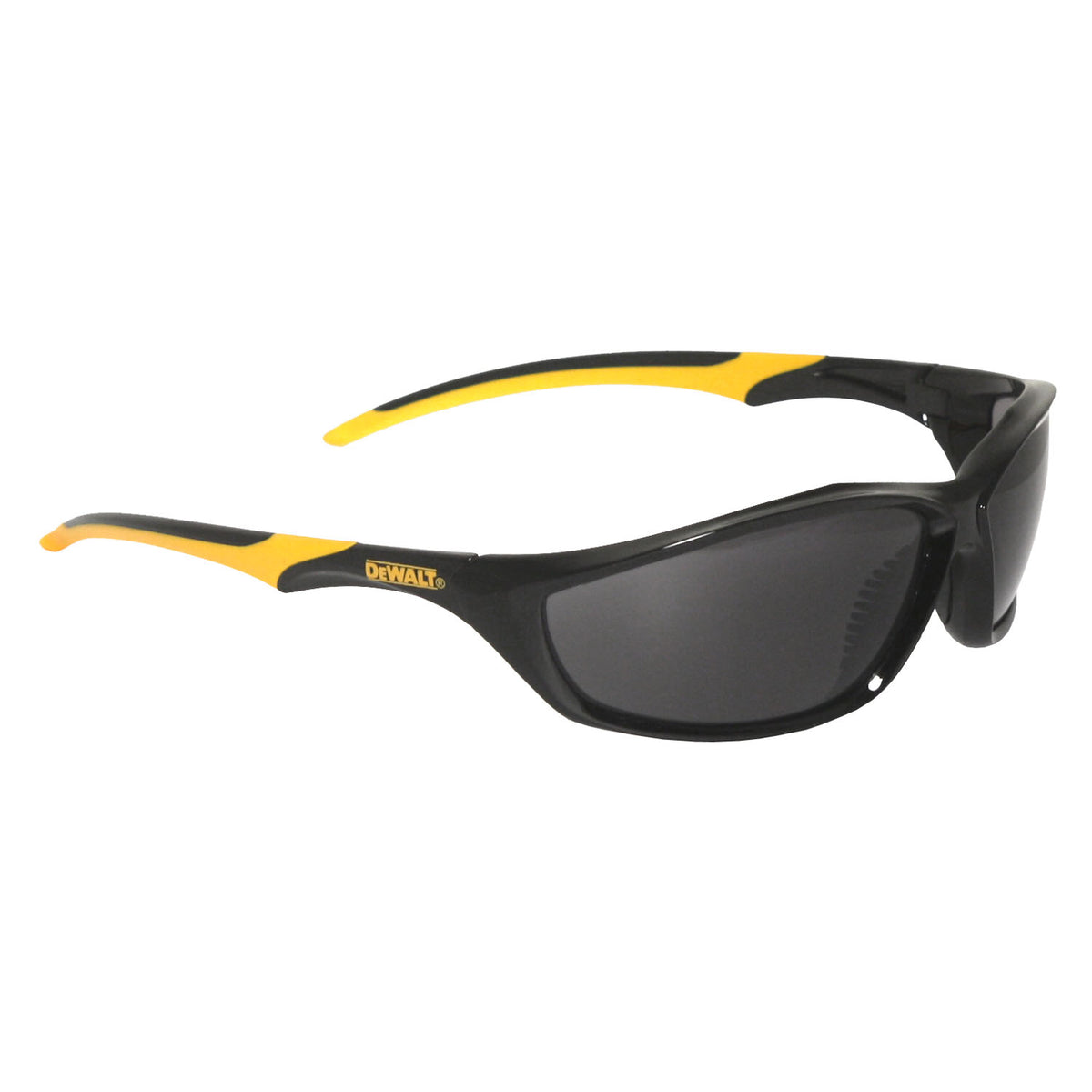DPG96 Router™ Protective Eyewear - Black/Yellow Frame - Clear Anti-Fog Lens