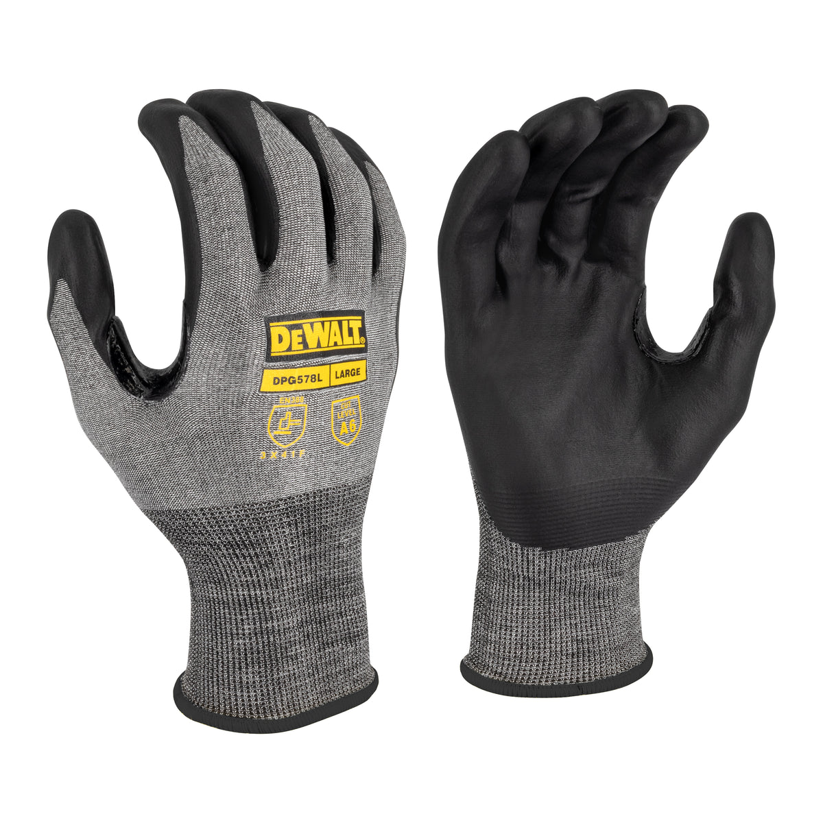 DPG578 Touchscreen Foam Nitrile A6 Cut Glove - Size M