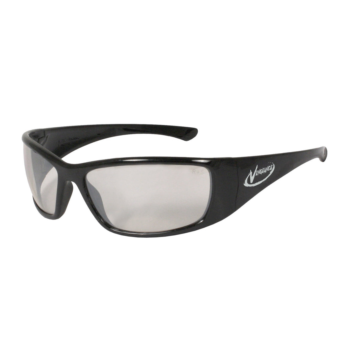 Vengeance® Safety Eyewear - Black Frame - Indoor/Outdoor Lens