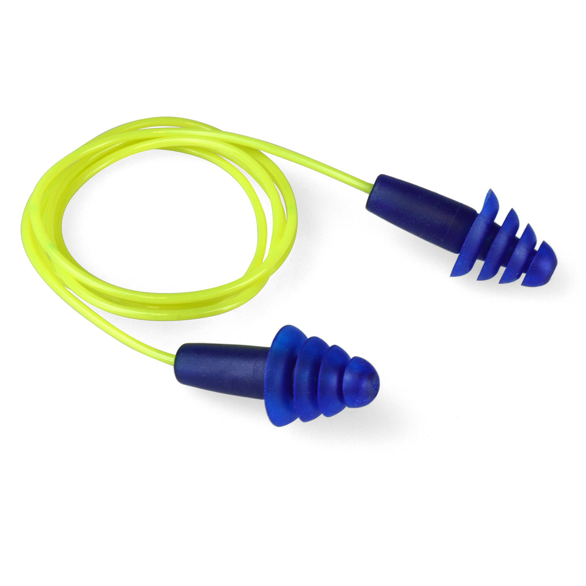 Resistor II™ Reusable Flanged Earplugs - Corded