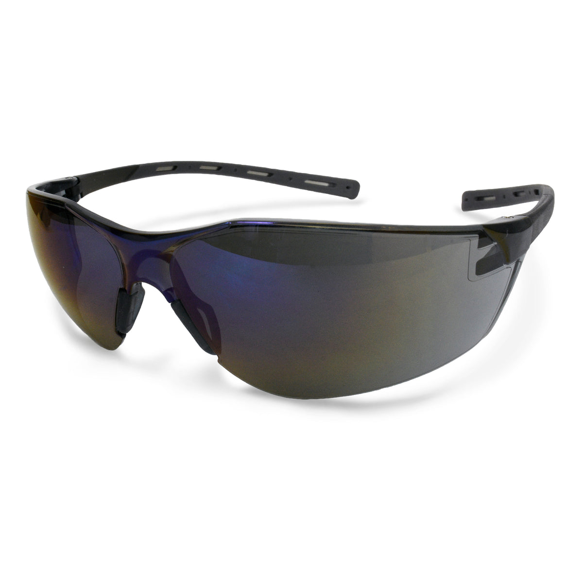 Tecona® Safety Eyewear - Blue Mirror Frame - Blue Mirror Lens