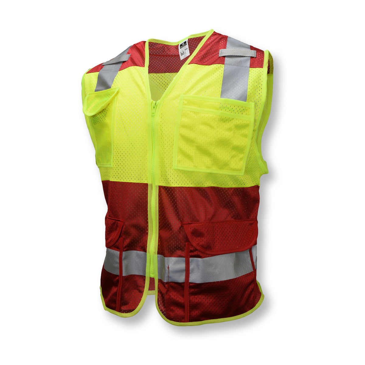 CSV6 Custom Type O Class 1 Safety Vest - Blue - Size 3X