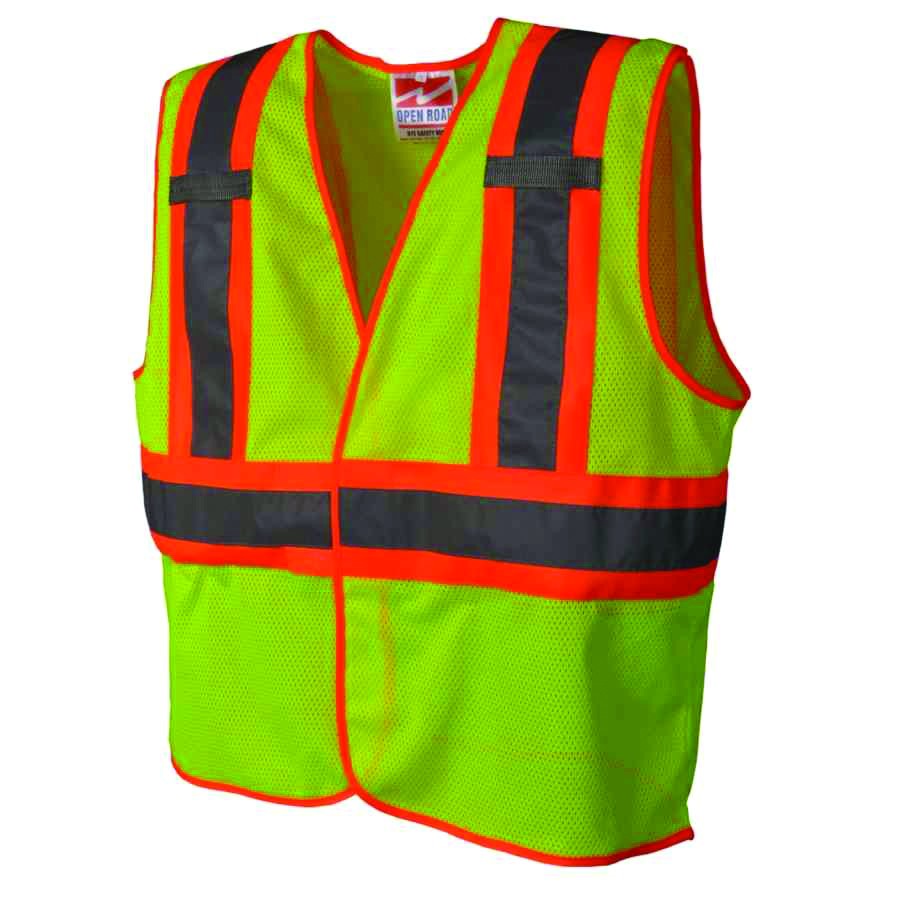 Style 1252 Safety Vest – Lightweight Visibility for Everyday Safety - 1 Box (50 pcs)